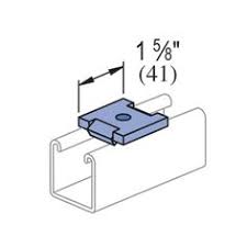 Square Washer/Guides Yellow Zinc 1/4"